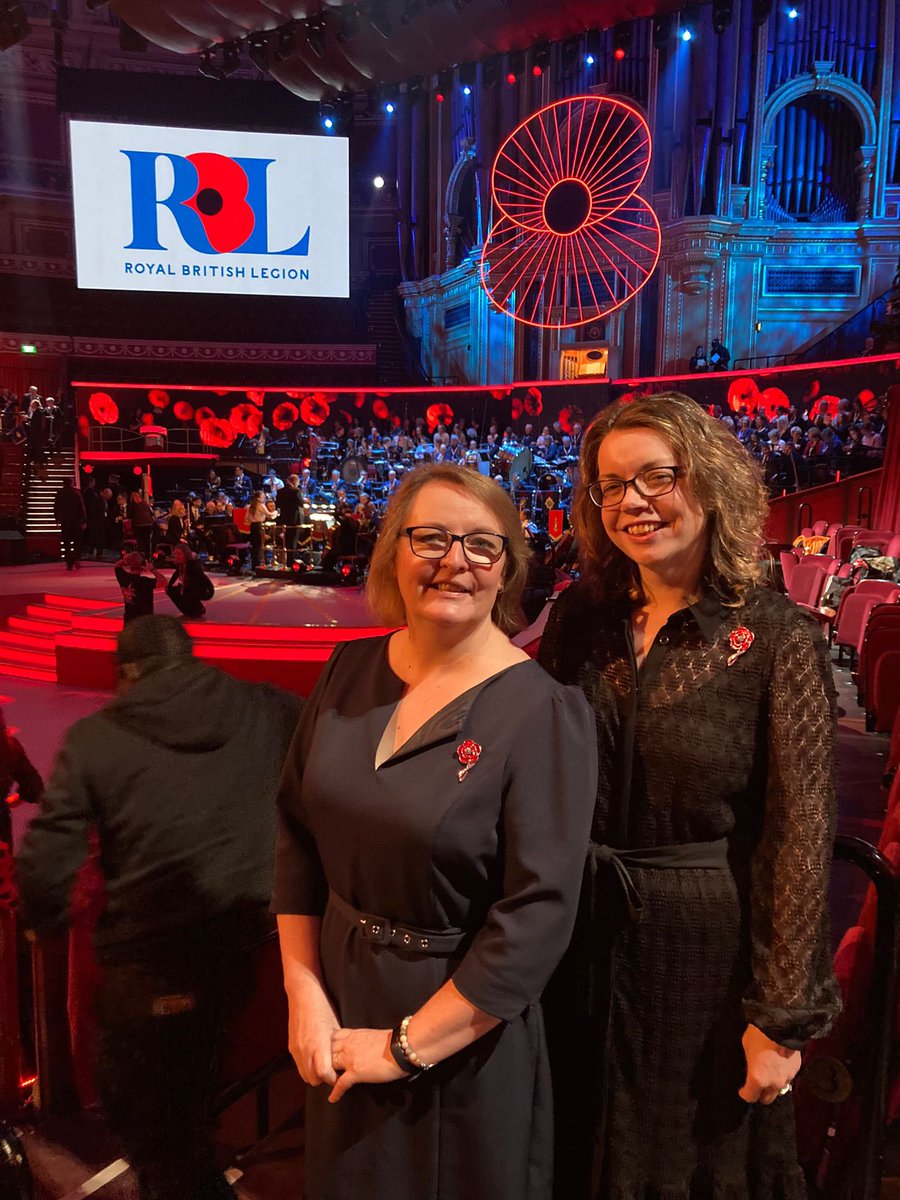 At the Centenary of the Festival of Remembrance,the DMRC was represented by Dr Henrietta Ellis & Civilian HR & Resources Manager Dawn McGuinness.They were privileged to represent the DMRC & honour all personnel past & present for their service. #WeWillRememberThem