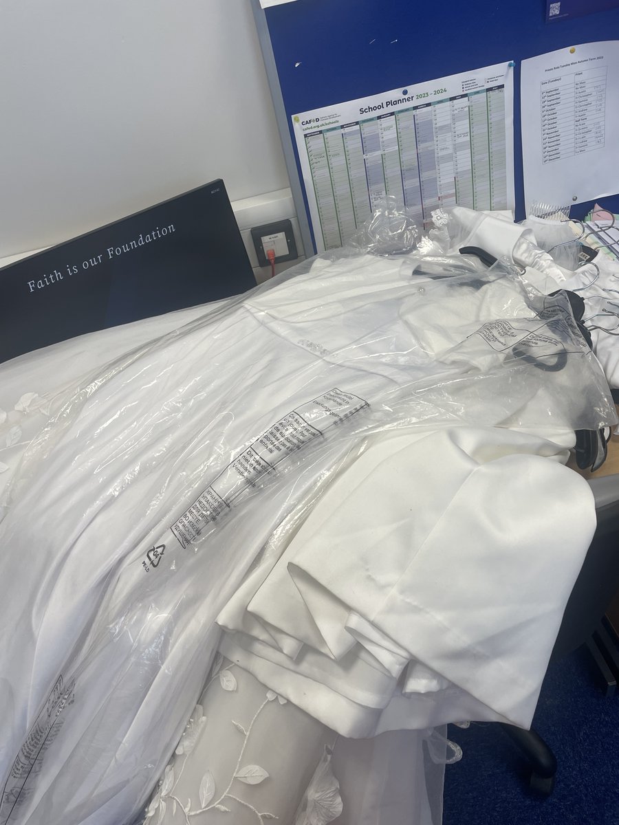 Thank you to our staff &amp; parents <a href="/StPetersSch/">St Peter's Catholic School</a> who have kindly donated Holy Communion dresses which will be gratefully received from those in our diocese. We are so proud of the great work Stef Lakin does to support vulnerable families. <a href="/OurLadyandAllS1/">Our Lady and All Saints Catholic MAC</a> <a href="/BhamDES/">Birmingham Diocesan Education Service</a> <a href="/SolihullUpdates/">Solihull Updates</a>