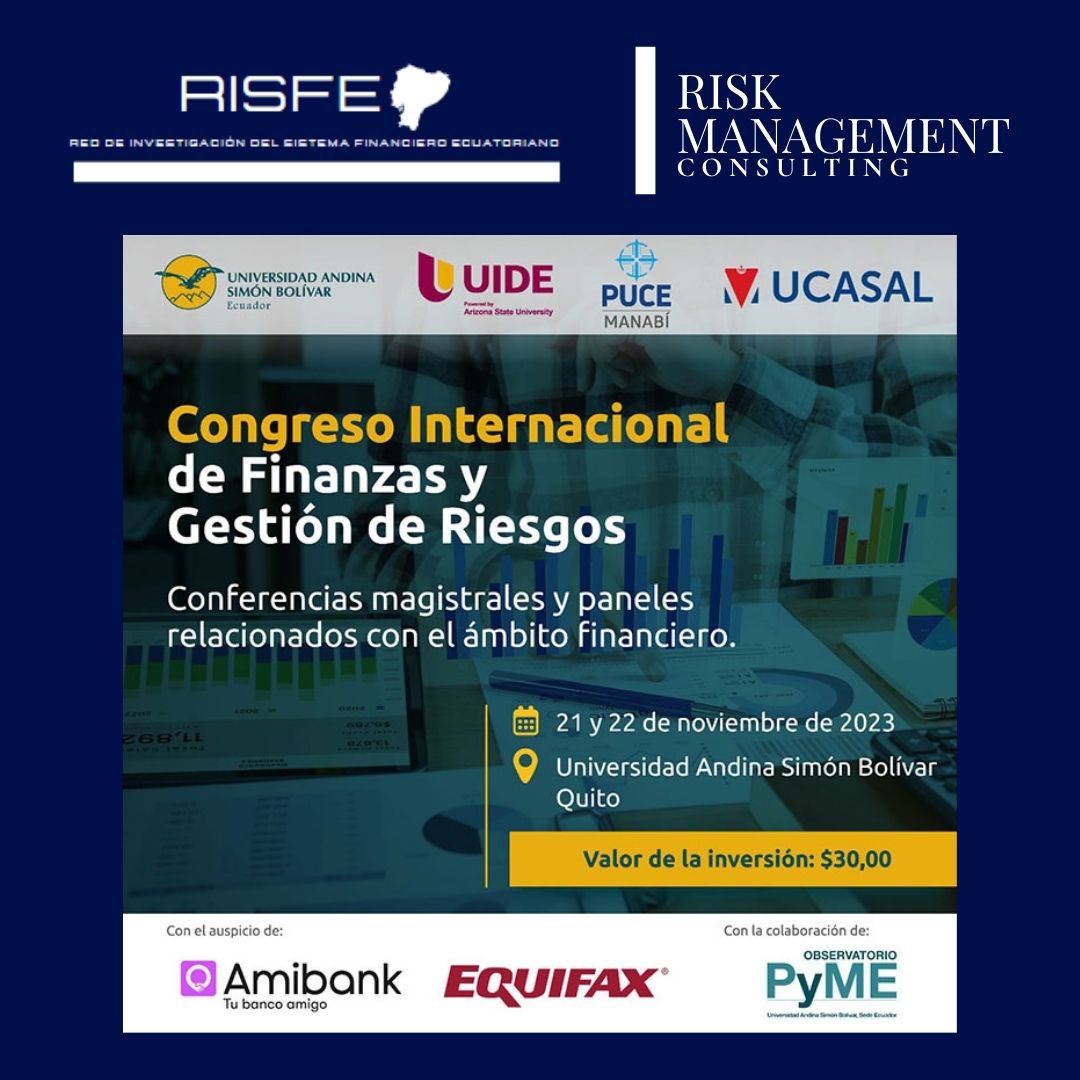 ¡Celebramos un logro más para la Red de Investigación del Sistema Financiero Ecuatoriano! 📈 

Felicitamos a Edison Simbaña,🏅por haber sido seleccionado para participar en el Congreso Internacional de Finanzas y Gestión de Riesgos. <a href="/uasbecuador/">Universidad Andina</a> 
<a href="/EFSB_Ec/">EFSB</a> 

#Investigacion
