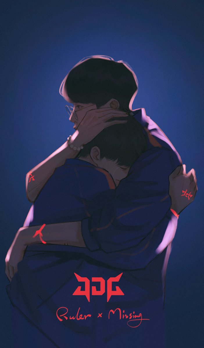 beihe55's tweet image. #尺咪 
『成长』
“Missing，已经很好了。”

如果明年不在一起比赛的话，这应该是最后一张了（大概），边画边哭停不下来。

希望Ruler MISSING以后的职业生涯顺利。