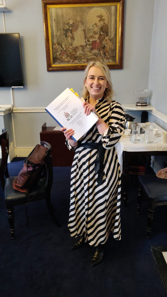 RCSI TERG (@tissueengdublin) on Twitter photo Congratulations to <a href="/_KatieMcC_/">Katie McCormick</a> on passing her viva today! What an achievement 🥳🥳
Congratulations also to supervisors <a href="/fjobrien/">Prof. Fergal O'Brien</a> and <a href="/sa_cryan/">Sally Ann</a>! Congratulations to <a href="/_KatieMcC_/">Katie McCormick</a> on passing her viva today! What an achievement 🥳🥳
Congratulations also to supervisors <a href="/fjobrien/">Prof. Fergal O'Brien</a> and <a href="/sa_cryan/">Sally Ann</a>!