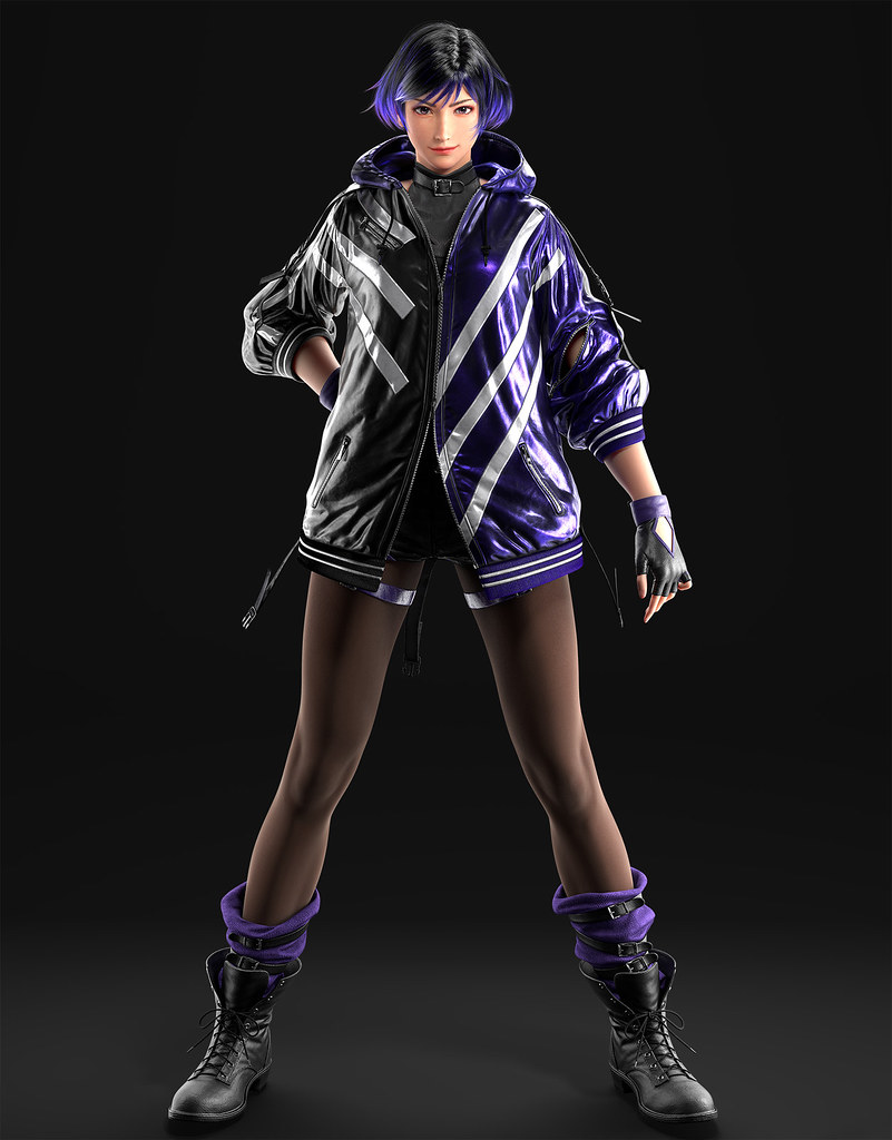 Reina様 New Tekken 8 character, Reina was designed by Bayonetta Character