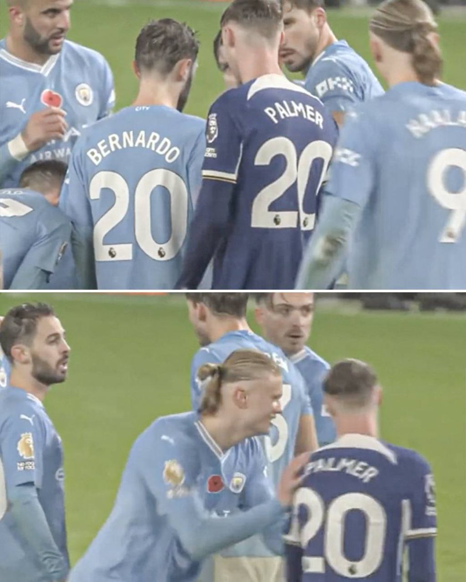 When Cole Palmer tried to listen in to Man City's free-kick plan... 

A short story 😅