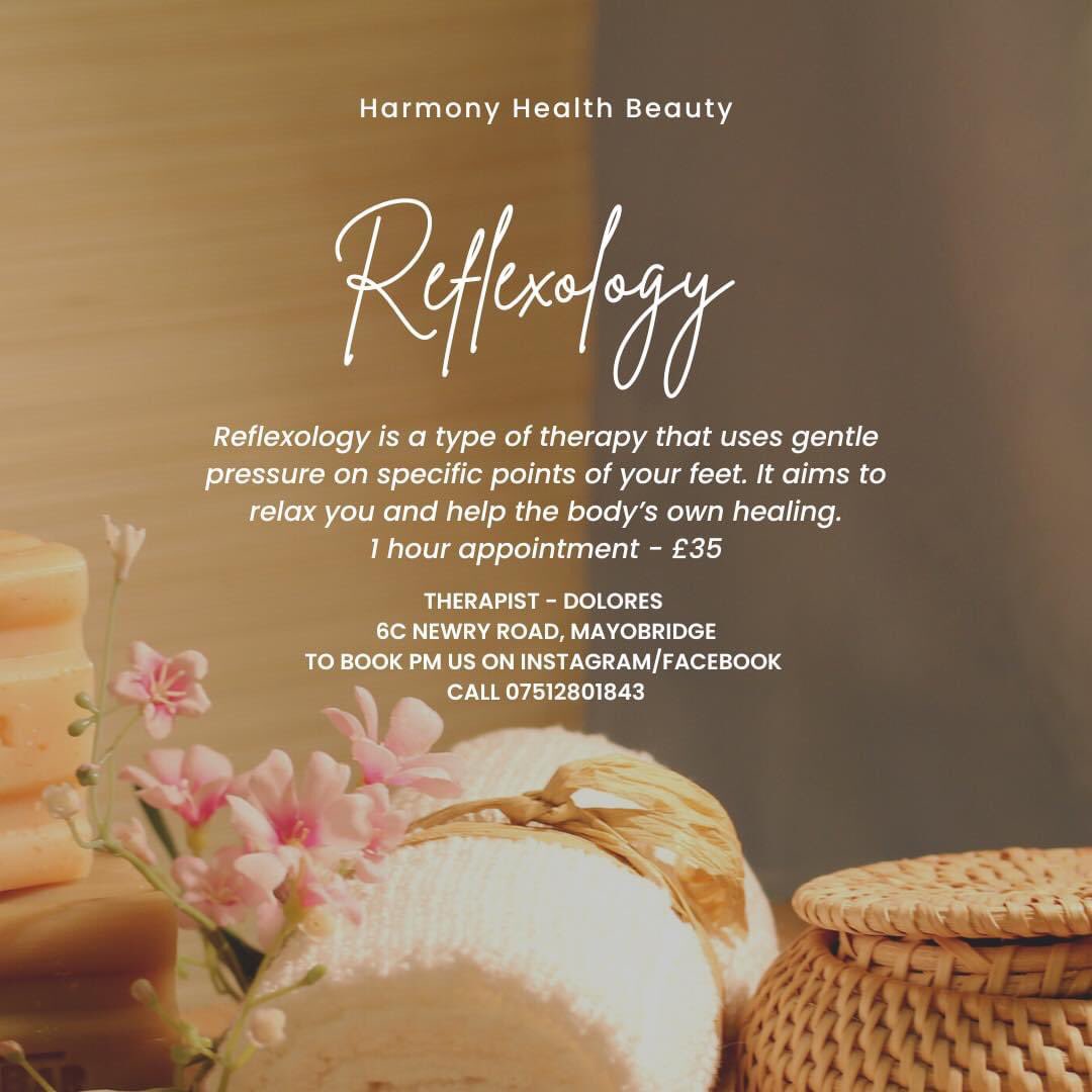 HarmonyHealthBe's tweet photo. Reflexology appointments available with Dolores who has over 10+ years experience 👣
If you require any information please get in contact and she will be happy to answer any questions 😊 https://t.co/uSczfkYzxr