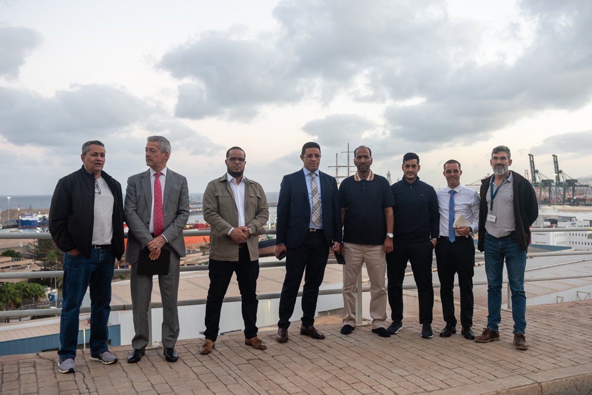 IBC_Spain's tweet photo. IBC Spain organizó la primera misión inversa del Consejo Empresarial España-África, uniendo a empresas canarias y mauritanas en una jornada de reuniones B2B. Además, visitamos el Puerto de Las Palmas, fortaleciendo las sinergias con una mirada al futuro. 💼🌍#EspañaÁfrica https://t.co/Z7wu9py7YE