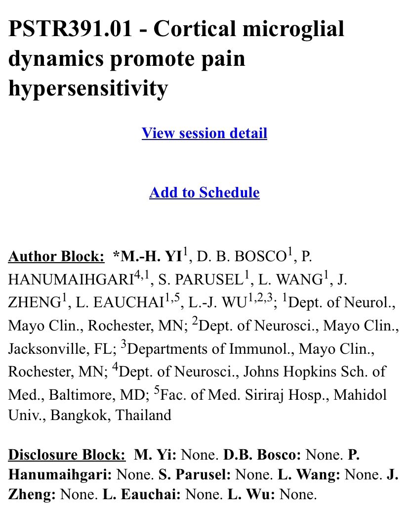 Excited to attend and present at #SfN2023. Do stop by my poster on November 14th, 1:00-5:00pm, and I would be happy to share our work. Looking forward for a great meeting! <a href="/LongJun_Wu/">Wu Lab at UTHealth</a> <a href="/SfNtweets/">Society for Neuroscience (SfN)</a>