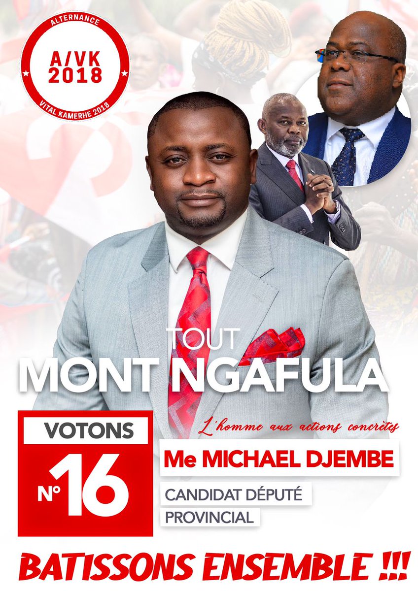 FEsunge's tweet photo. Candidat valable de Mont -ngafula
Maître Michael djembé okito.
Fils digne de vpm Vital kamerhe #Billy kambale  président ai # SG 5 étoiles.
La base de FISTON ESUNGE à Mont-ngafula vous soutien à 💯

Objectif 150 députés. https://t.co/sNwPQzQeXN