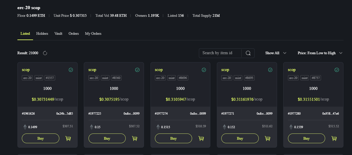 NguyenCaoTuan2's tweet image. MÌNH VỚI ANH EM LẠI BỎ LỠ ĐIỀU GÌ CHĂNG 🧐?

Hôm qua khi Orion một nền tảng tổng hợp thanh khoản của #Binance ra tin công bố trên #Ethscriptions một bộ định tuyến Scorpio thì có một token mint mới được xuất hiện đó là #scop .
Nó được #fomo và mint hết…