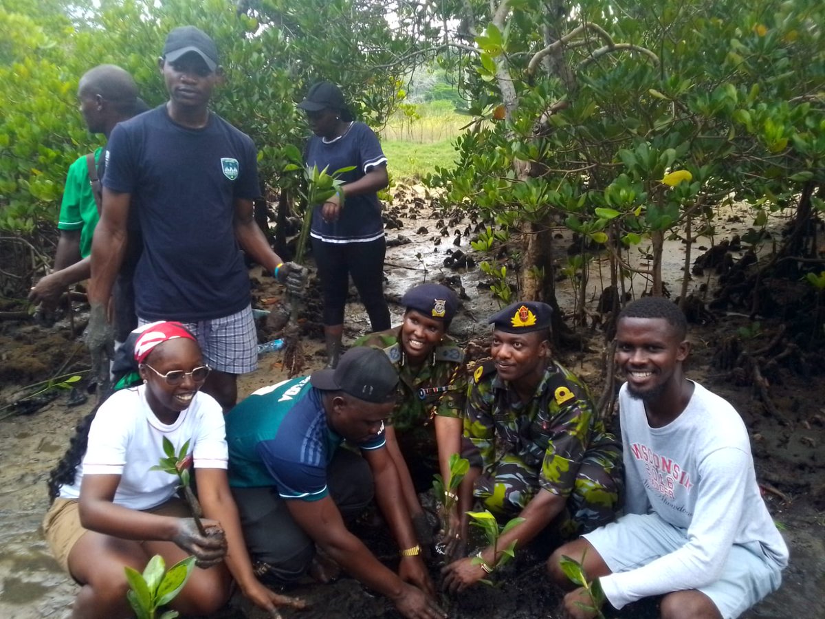 Youth_Dare's tweet photo. Youth Dare Initiative, alongside the Navy, joined hands with fellow Kenyans in a vibrant celebration of National Tree Planting Day. πΏπ°πͺ @KCCGP_ #GroWithUs #KCCGP #60MillionMangroves https://t.co/85ItQnliqA