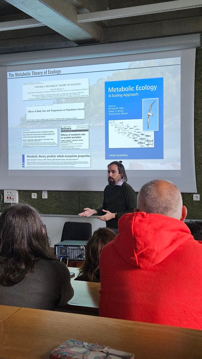 LMGE_UCA's tweet photo. Great conférence last friday at the #LMGE by Dimitrios-Georgios Kontopoulos on "Evolution of ecophysiological réponses to température changes." @CNRSecologie @UCAuvergne https://t.co/VEGrjSBEg5