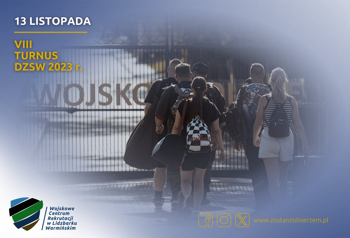 WCR_Lidzbark_W's tweet image. 👉 W dniu dzisiejszym w całej Polsce odbyły się wcielenia na ostatni w 2023 r. VIII turnus szkolenia 🤼‍♂️🏋️‍♀️🎯 #DobrowolnaZSW. W tym także w jednostkach #20BZ i #9PR  💪
👉 Dobrowolsom życzymy owocnego szkolenia i powodzenia na drodze do #ZawódŻołnierz 🙂