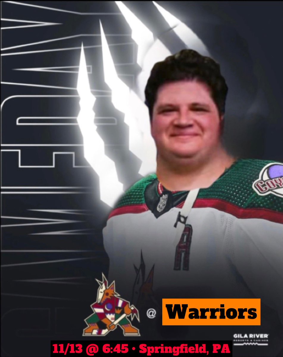 coyotes_sj's tweet photo. #Yotes #HowlYea #GameDay #hockey #HockeyTwitter #dekhockey #ballhockey https://t.co/jPEfQJp73T