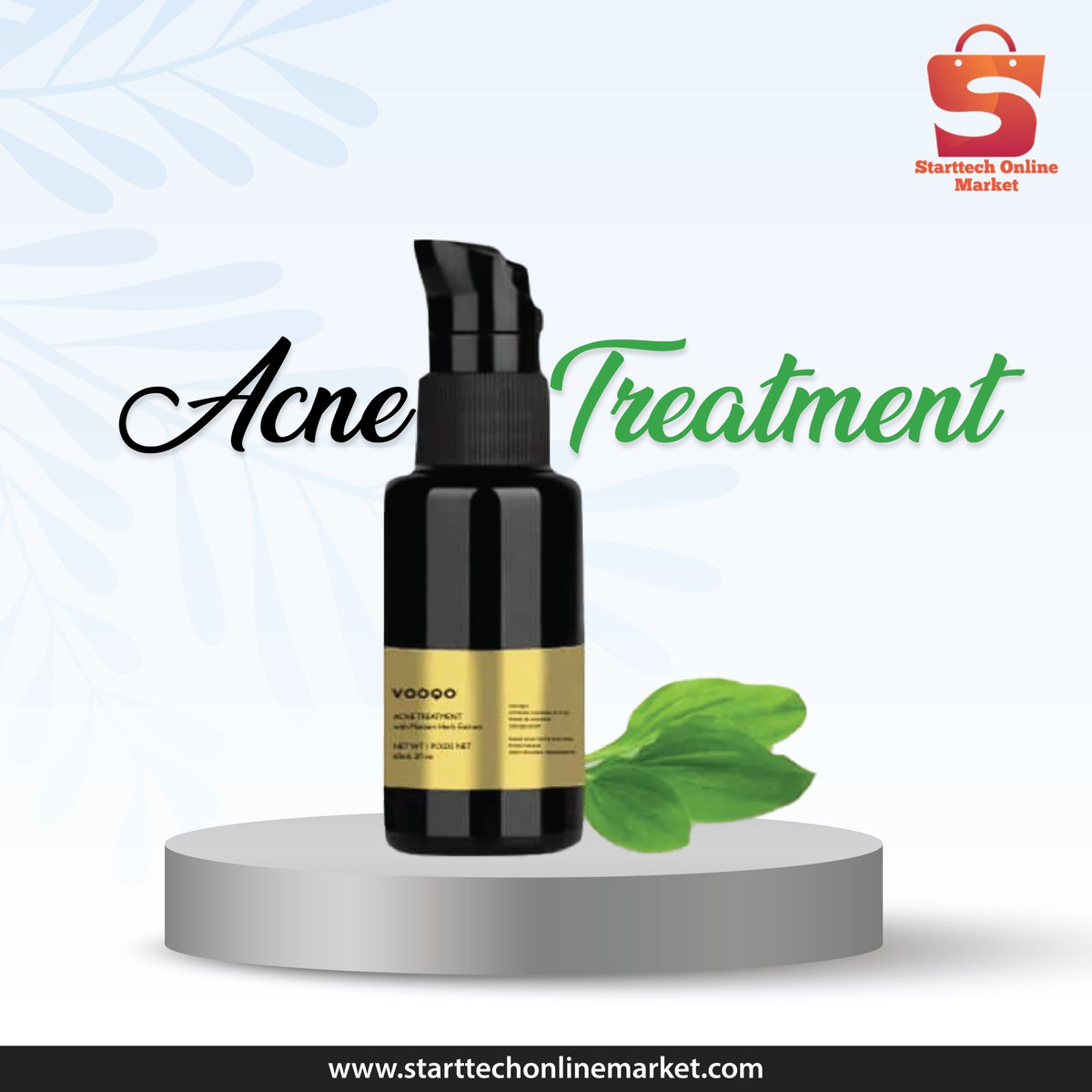StarttechM's tweet image. Your journey to clear, radiant skin starts here! ✨ Explore starttechonlinemarket.com for the ultimate Acne Treatment. 🛍️ Unrivaled and effective, our solution heals blemishes and prevents future breakouts. 

#ClearSkin #AcneTreatment #StartTechOnlineMarket