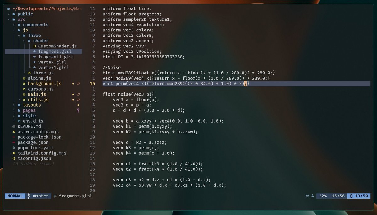 Inkioonki's tweet image. Is there a good way to use an LSP for #gsls in #LazyVim?

#nvim #neovim #threejs #3dart  #terminal #mason