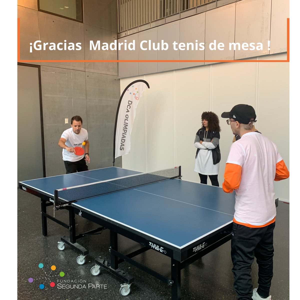 🏓Gracias, Madrid Club de Tenis de Mesa, <a href="/madridctm/">MadridCTM</a> por prestarnos las mesas para las I DCA Olimpiadas. Vuestra generosidad fue clave.

Gracias por vuestro apoyo.

#graciasmadridclubtenismesa #IDCAOlimpiadas #deportegeneroso