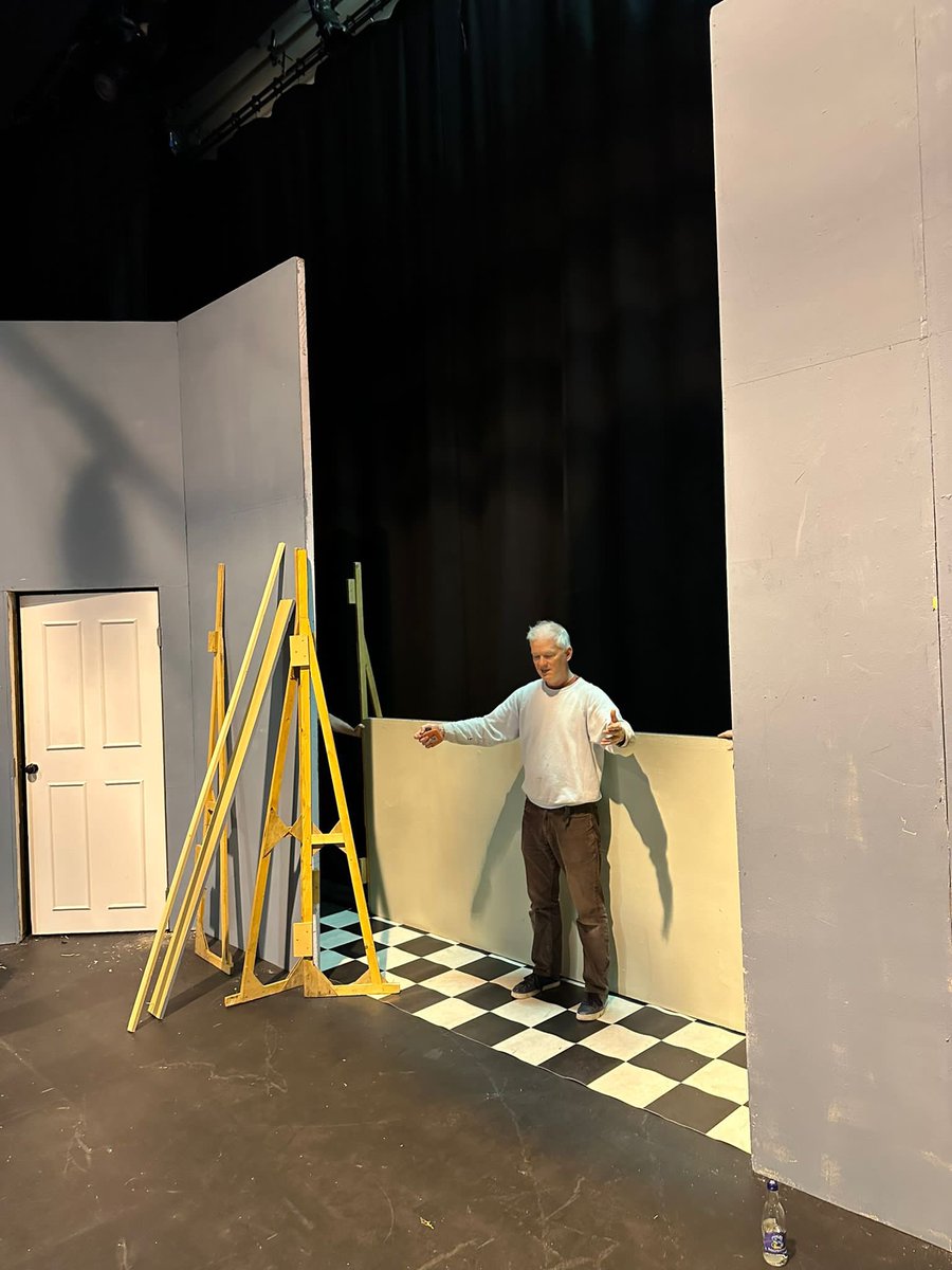 Two more nights until opening night. HARVEY <a href="/dlrMillTheatre/">dlr Mill Theatre</a> Book now!