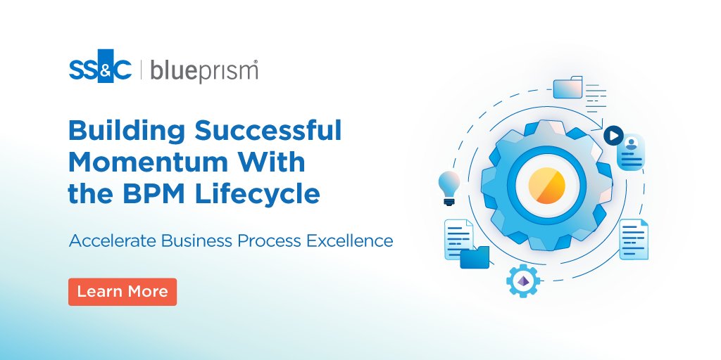 Higher efficiency, innovation and achievement are just an #automation away. 🤖💡

Learn how to build successful momentum with business process management (BPM) 👇
ow.ly/3YoE50Q5MYS