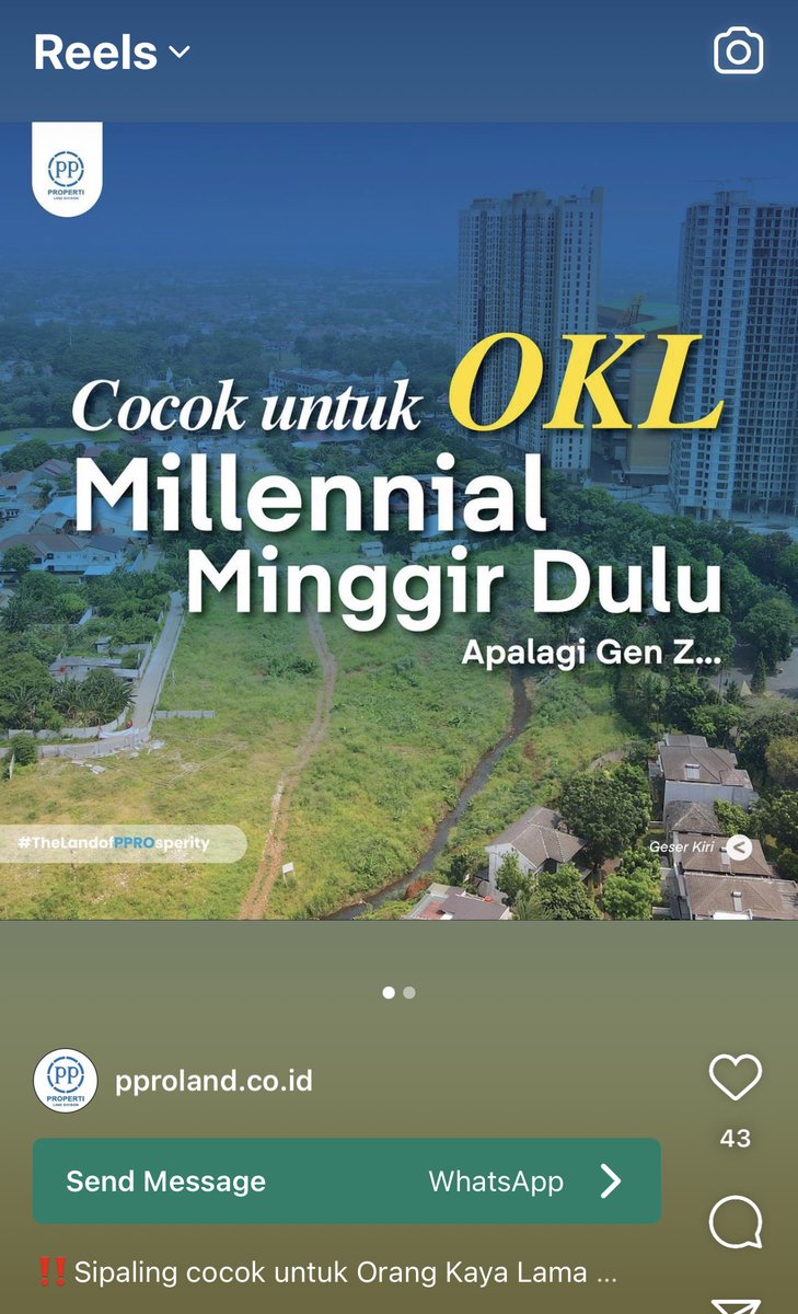 BUMN bahasanya begini, apa ga heran krisis hunian kota malah makin parah dan yang muda makin ga sanggup beli hunian?