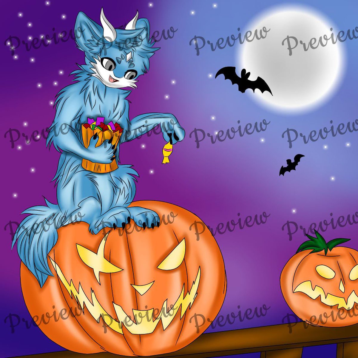 @/Sea_foamDragon 
Halloween commission done for a client.