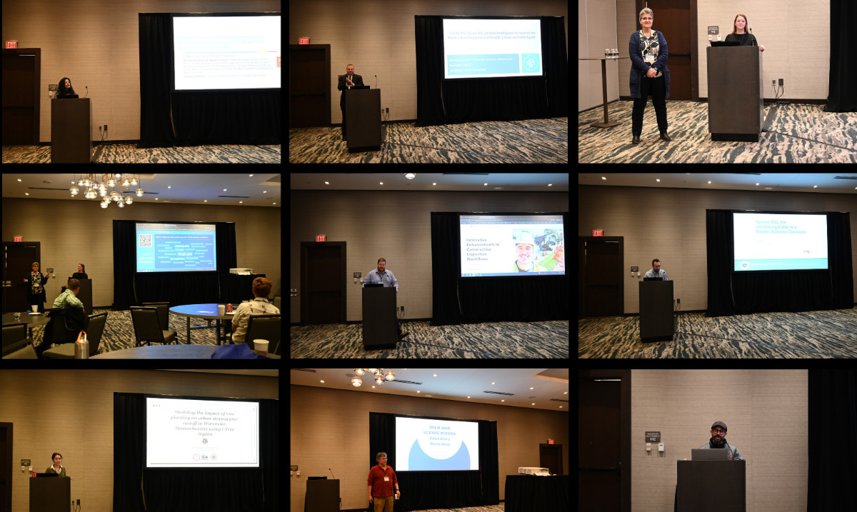 Thank you to our NEURISA Day presenters! The audience feedback was they were engaged and inspired by the future of GIS. Hearing how AI, deep learning, and different analysis techniques can be applied to day-to-day workflows left attendees excited to try new things.