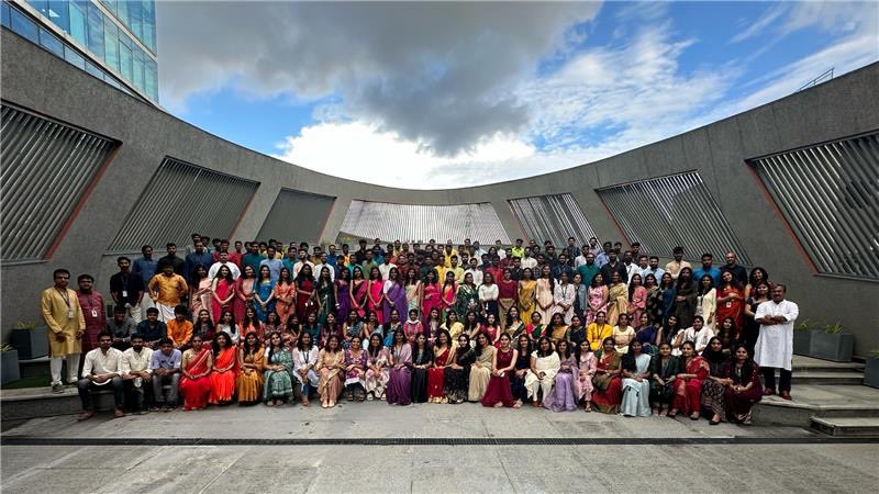 Celebrating diversity and unity at Blume Global! Our incredible India team came together to mark #EthnicDay, showcasing the vibrant tapestry of cultures that make us strong.  From #traditional attire to shared smiles, this snapshot captures the essence of our global family.