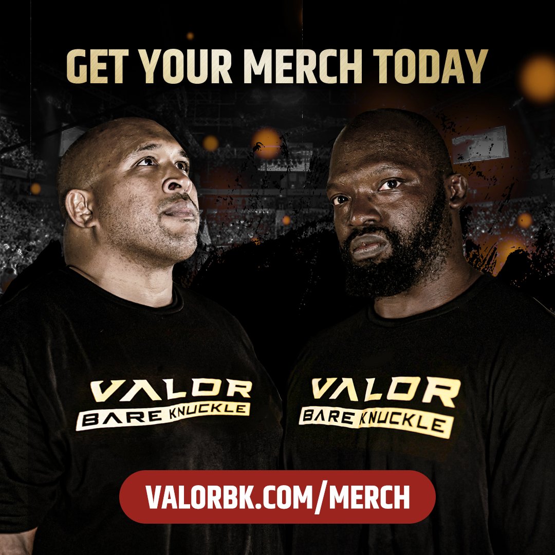 Gear up in style #bareknuckle fans 👊

 valorbk.com/merch