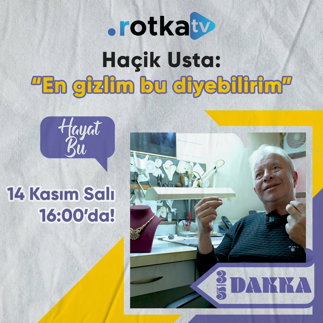 Haçik Usta’nın kıymetlisi ilk kez Rotka’da…

Haçik Usta sanatının ilk dönemlerinde çizdiği tasarımın hikayesini anlatıyor.

#rotkatv #35dakka #keşfet #hayatbu #haçikelleci #mücevher