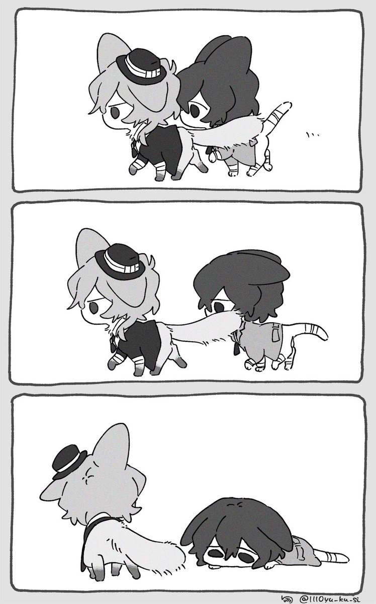 🐾ちびねこ太中 おでかけ | りんう さんのマンガ | ツイコミ(仮)