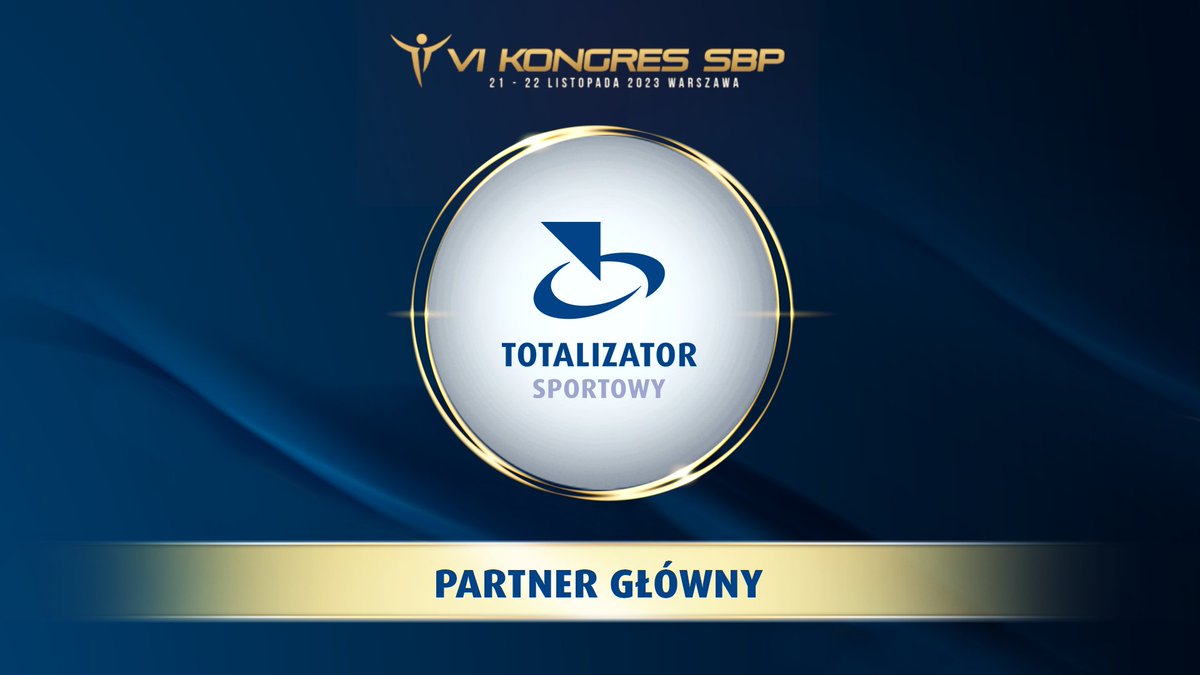 totalizator_sp's tweet photo. 📆 W dniach 21-22 listopada odbędzie się VI Kongres Sport Biznes Polska – najważniejsze wydarzenie w świecie biznesu sportowego 💼⚽

21.11 ➡️ Pierwszy dzień jesiennego Kongresu to 5 bloków tematycznych 🗣️

22.11 ➡️ Drugi dzień Kongresu SBP to warsztaty z wiodącymi międzynarodowymi ekspertami 🔝

Jesteśmy Partnerem Głównym wydarzenia! 🤝

#WygrywamyRazem #KongresSportBiznesPolska #SportBiznesPolska #SBP #sport