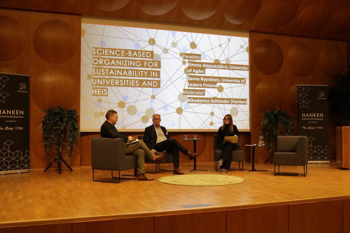 During UNIFI seminar, CCR Director Niko Solitander had a conversation with Dr. Sanna Ryynänen and Prof. Kimmo Alajoutsijärvi around various topics, including the ideologies of university reform, UNIFI sustainability theses, activist research. Listen at: go.hanken.fi/unifi2023panel2