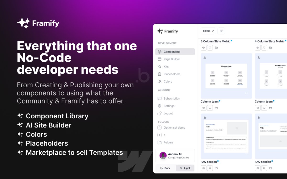 framifyio's tweet image. 🎉 ANNOUNCEMENT | Framify is launching🎉
When? 👉 14. Nov 10AM GMT+2 ( LESS THAN 24 HOURS )
✨We are giving away 2x Monthly subscriptions to celebrate our launch!
How to enter?
- Like this post
- Retweet this post
- Winner will be announced 9.30AM
That's all,see you tomorrow!