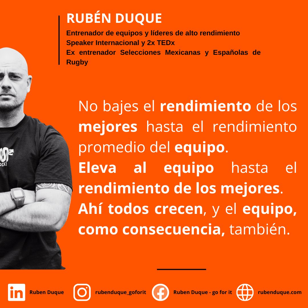 RduqueR's tweet photo. Imagina un equipo donde cada uno se inspire mutuamente para superarse constantemente, donde la colaboración, el apoyo y el reto sean la norma. Este es el tipo de ambiente que maximiza el rendimiento y la productividad, fomentando la innovación. https://t.co/QKzP7WdV4Y