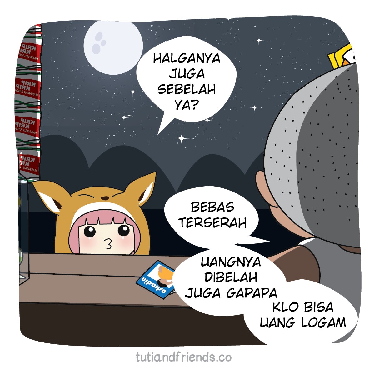 Beli sebelah ' 3 ' )