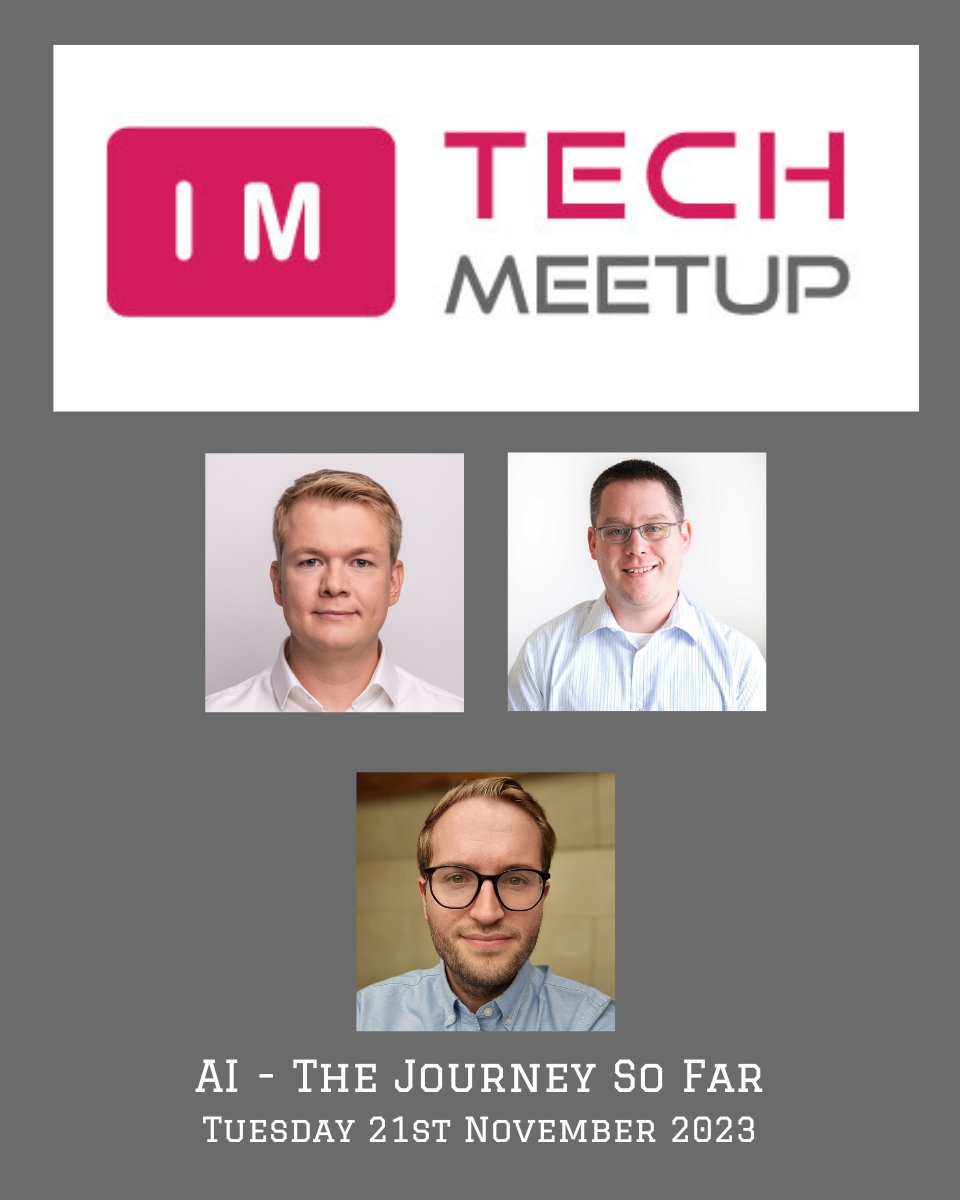 IM Tech Meetup tweet media