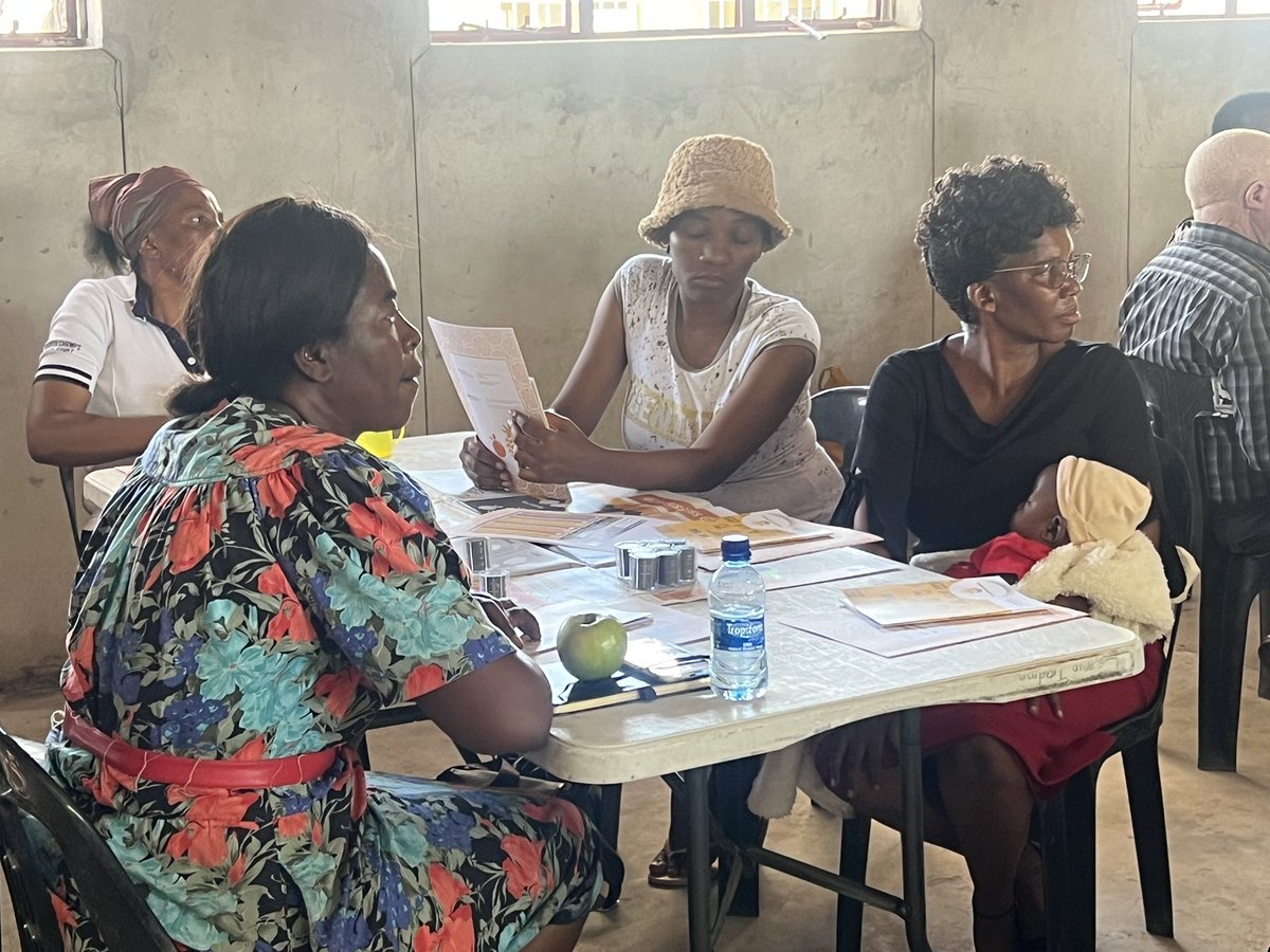 UNFPA_Namibia's tweet photo. The Financial Literacy training is currently underway in Ompunda Village, Oshana region. This program is a continuation of the training camps by UNFPA, #Kongalend and #FLI that started last week in northern #Namibia. https://t.co/5qoS9fTTNR