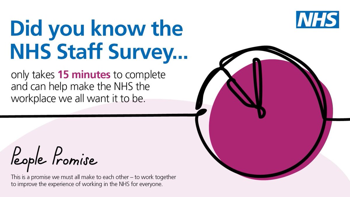 Started your NHS Staff Survey but didn't have time to finish? Not a problem! Your progress is saved. Just click your link again and you'll immediately pick up where you left off.  Make your voice heard! #NSS2023