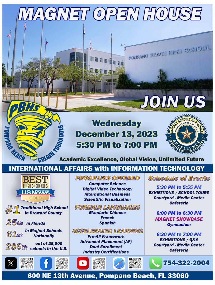 Pompano Beach High (@myPBHS) on Twitter photo 2023-11-13 13:12:33