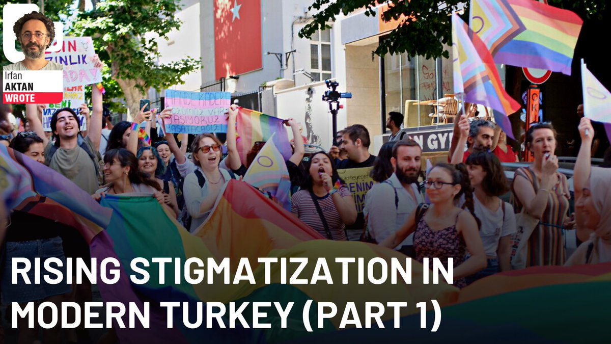 🔴Irfan Aktan wrote: 'Political parties across the spectrum, from the AKP to the MHP (Nationalist Movement Party) and even the CHP (Republican People's Party), appear to have unified in making the LGBTQI+ topic a taboo subject.' ✍🏻 @irfanaktans gerceknews.com/article/rising…