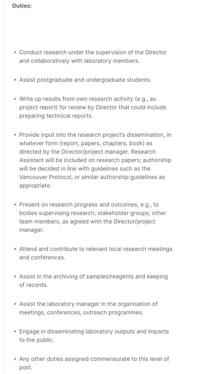 MPL_UniOfGalway's tweet photo. ❗️We are hiring!❗️
Two one-year Research Assistant positions are available in our laboratory.
Experience with immuno-techniques, recombinant DNA methods &amp; basic biochemistry required. 
Deadline 24th of November.
More information &amp; application:
https://t.co/BhMklQtE1E
Please share https://t.co/8j9MwPEyAQ