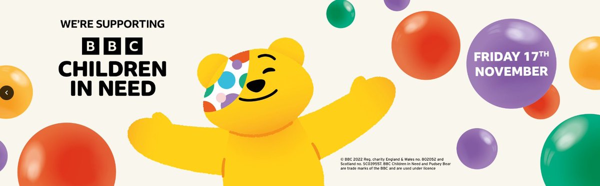 Children in Need 2023
On Friday we will be supporting Children in Need here at Middlewich High School.
Mrs Lowdon will be selling Pudsey badges for £1 and students can wear these or other official Children in Need badges/ears on Friday!