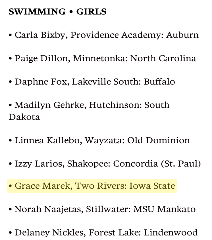 The college commit list!👩‍🎓💦🎈