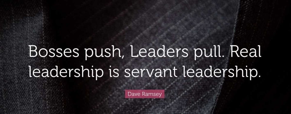 LeadToday's tweet photo. Truly great leaders have no need to boss. #leadership https://t.co/M0hPMYsxB9