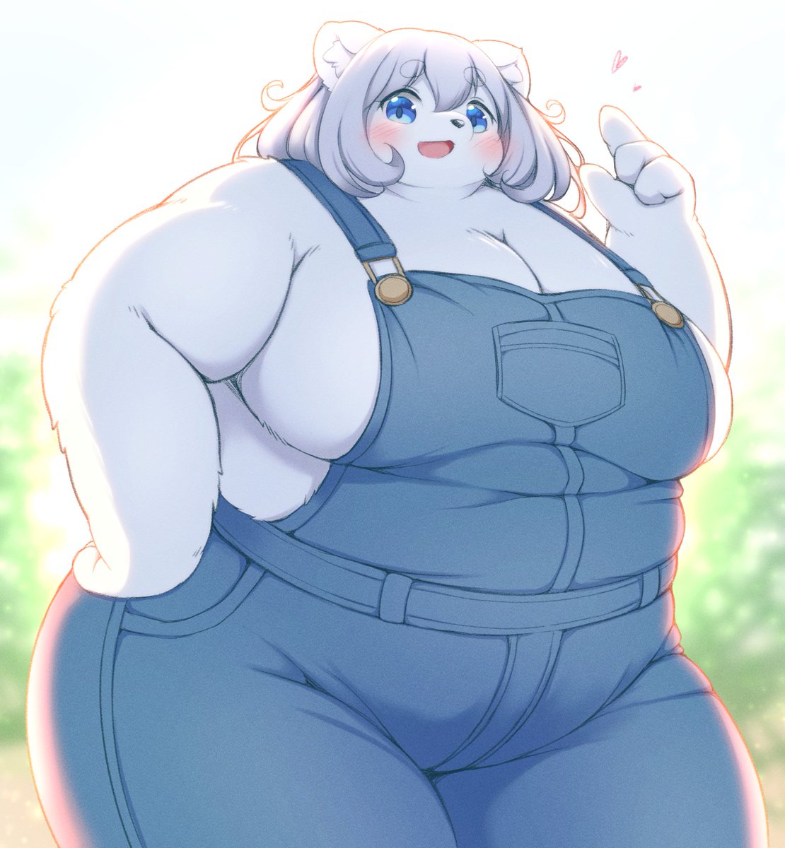 ふわふわシロクマお姉さん 