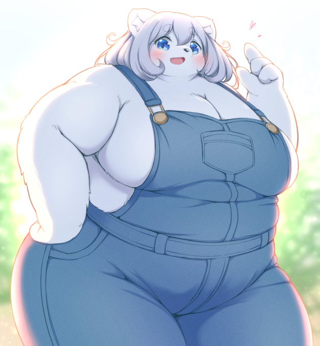 ふわふわシロクマお姉さん 