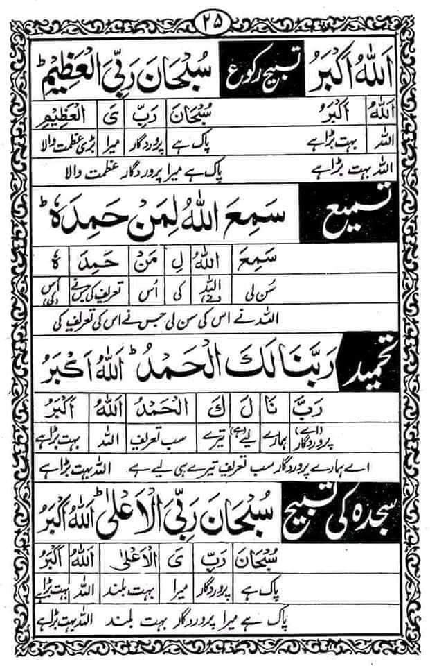 Ruftaj's tweet image. جس کو نماز کا ترجمہ و تشریح نہیں آتی اس کا نماز میں زیادہ دل نہی لگتا اسکو پتہ نہی ہوتا وہ کیا پڑھ رہا ھے آئیں نماز سیکھیں اور دوسروں کو سکھائیں....!

#ثـنــــاء
سُبْحَانَکَ اللّٰهُمَّ وَبِحَمْدِکَ، وَتَبَارَکَ اسْمُکَ وَتَعَالٰی جَدُّکَ، وَلَا اِلٰهَ غَيْرُکَ.
اے ﷲ! ہم تیری…