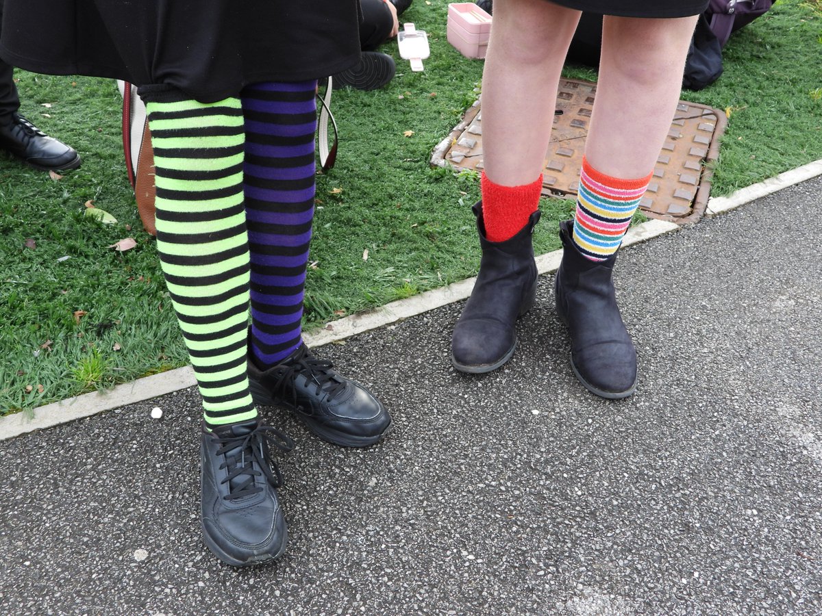 Our pupils and staff have embraced the spirit of #OddSocksDay with their brightly coloured socks today!

Odd Socks Day marks the start of Anti-Bullying Week and celebrates what makes us all unique.