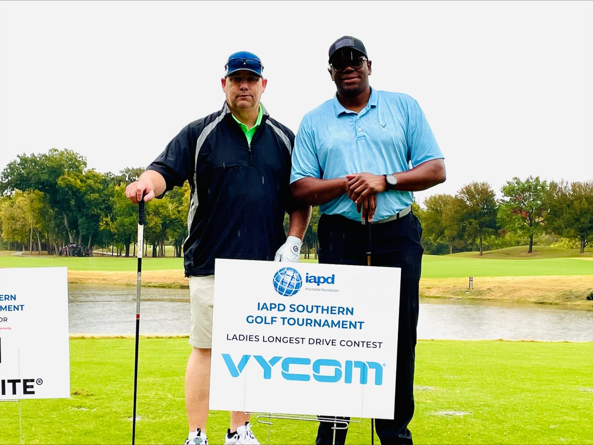 VycomPlastics's tweet photo. #ycom was proud to support the 2023 @IAPD1956 #SouthernCharitableGolfTournament. It was a great day of connecting with our customers and industry professionals in support of an excellent cause. Proceeds from the event go towards scholarships.
More: https://t.co/UZYkqz9cex https://t.co/J9gUI0jR8G