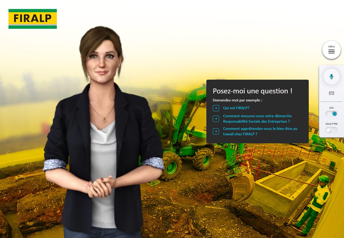 📢 Rendez-vous au Salon des Maires et des Collectivités 2023 ​📅 du 21 au 23 novembre 2023, à Paris - Porte de Versailles. 

​​ Venez rencontrer Angélique Dubois, Sana IFFACH et Pascal ARBAULT, et découvrez l’agent #conversationnel de FIRALP !