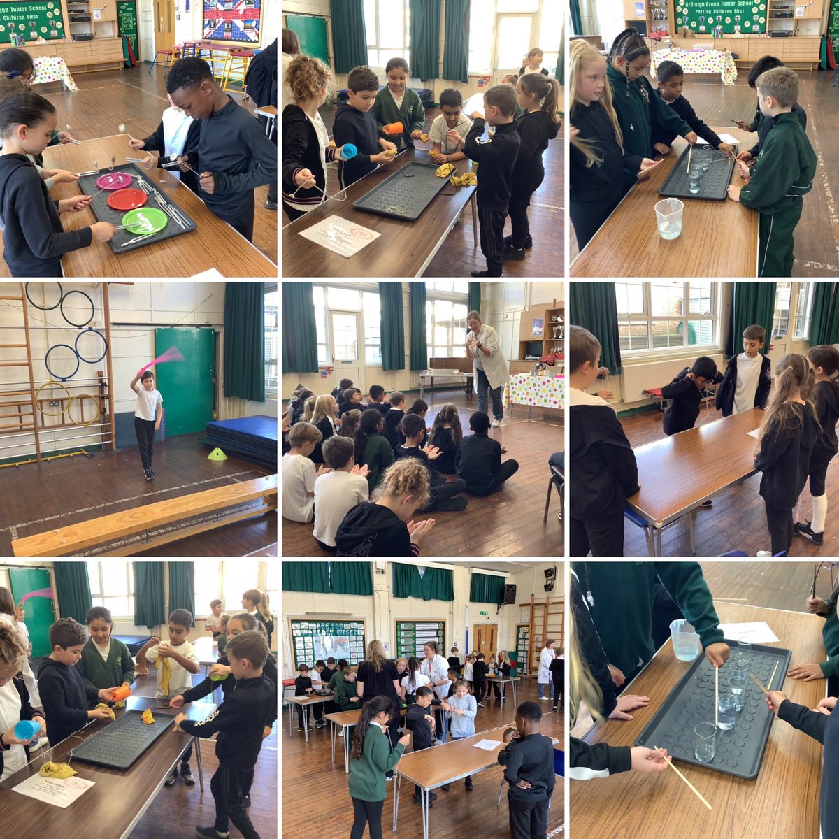 agjsschool's tweet image. Lime class have loved enriching their science learning for their sound topic today! 🔔🔊👂 Thank you @fabscience - we really did have a FAB time 🤩 #agjlime #agjscience #agjyear4