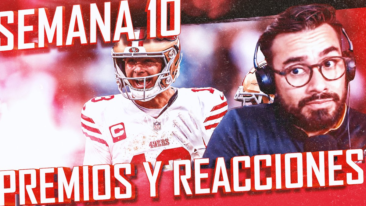 DondeAlonzo's tweet photo. Tenemos Premios y Reacciones de la Semana 10 🎙 https://t.co/1Bk9ZlkAqX

- El desorden de la AFC Norte
- Los Niners están de vuelta
- El sentir de los Vikings con Joshua Dobbs 
Y más.

Suscribirse es gratis  ✌ https://t.co/GUBhXoNiE7
